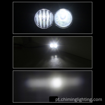 Mini Luz de Trabalho de 3 polegadas de 3 polegadas 9 W Motocicleta LED quadrada Luzes de trabalho Destaque de LED único Luz de trabalho para motocicleta